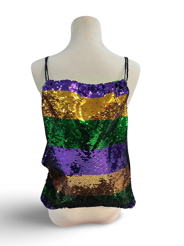 Mardi Gras Drawstring bag