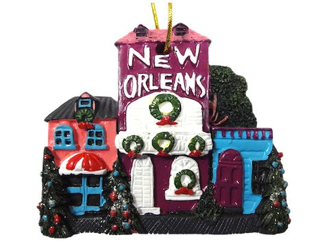 New Orleans Buildings Ornament