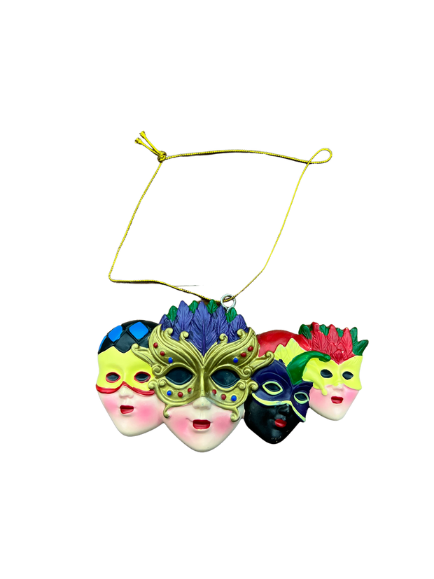 Multi Mask Ornament