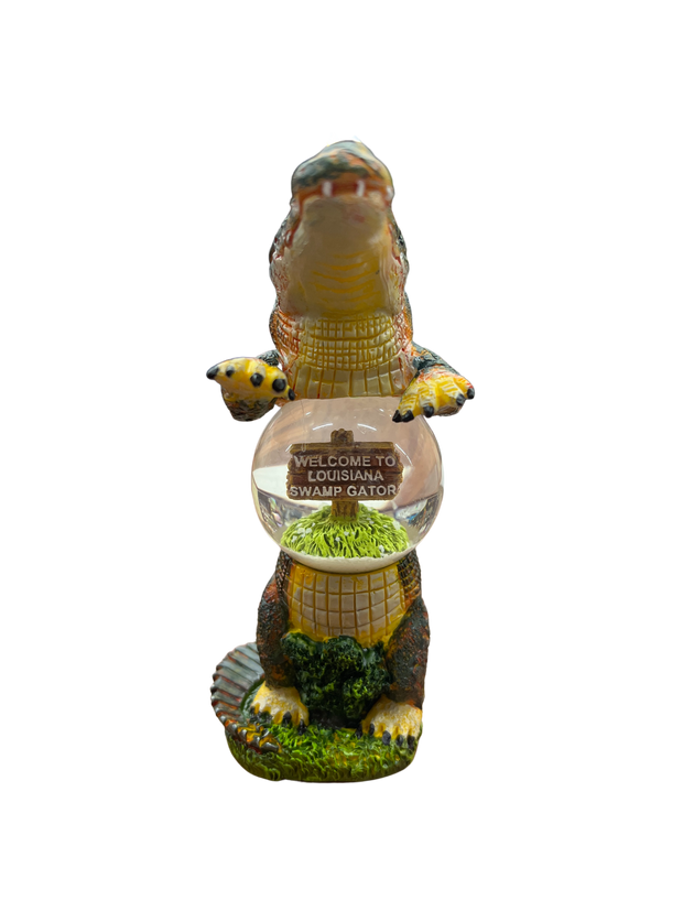 Swamp Gator Waterglobe