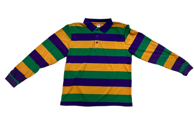 Mardi Gras Polo Longsleeve