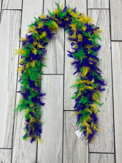 Mardi Gras PGG Feather Boa(mixed pgg feathers)