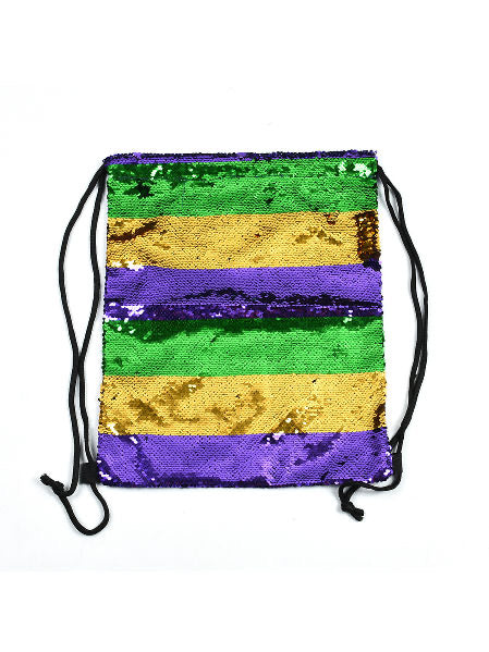 Mardi Gras Drawstring bag