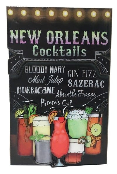 New Orleans Cocktails Magnet